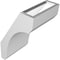 Ekena Millwork 5 1/2-in. W x 6-in. D x 10-in. H Legacy Architectural Grade PVC Knee Brace BRCP055X06X10LEC - alternate 4